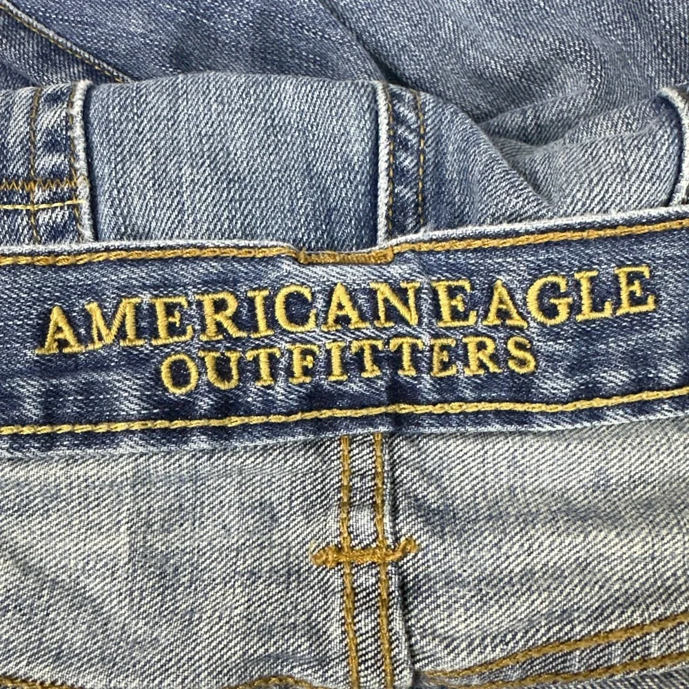 American Eagle Jeans Mens 34x30 Blue Original Boot Denim Medium Wash 100% Cotton